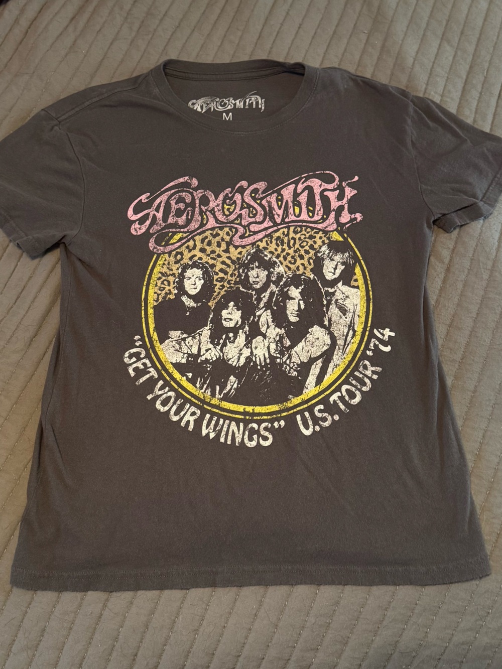 Aerosmith Vintage Graphic Tee - Black